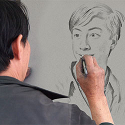 Artist and inspiration Photo effect - Artist and inspiration