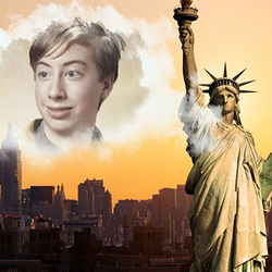Postcard. Greetings from New York Photo effect - Postcard. Greetings from New York