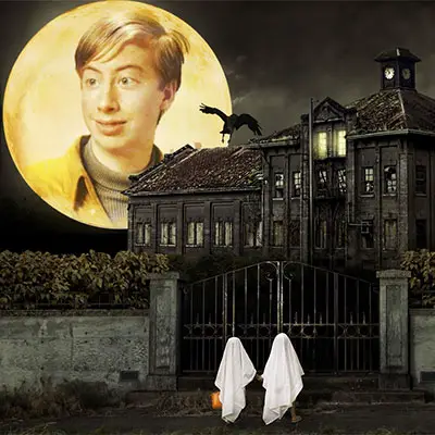 Halloween. House of horror Photo effect - Halloween. House of horror