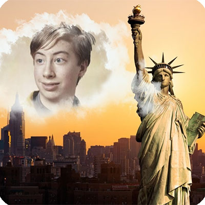 Postcard. Greetings from New York Photo effect - Postcard. Greetings from New York